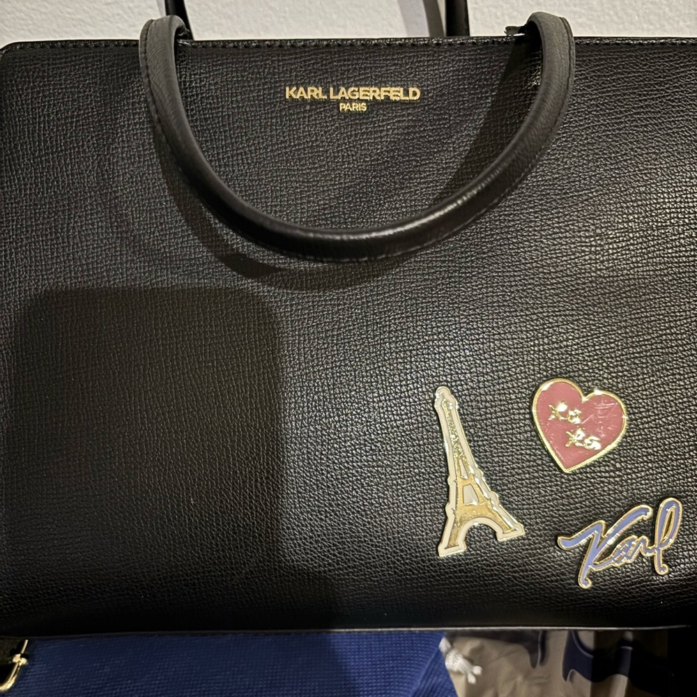 Karl Lagerfeld purse with strap